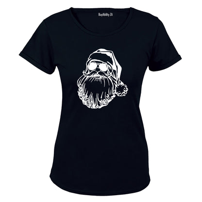 Sunglasses Christmas Santa - Ladies - T-Shirt