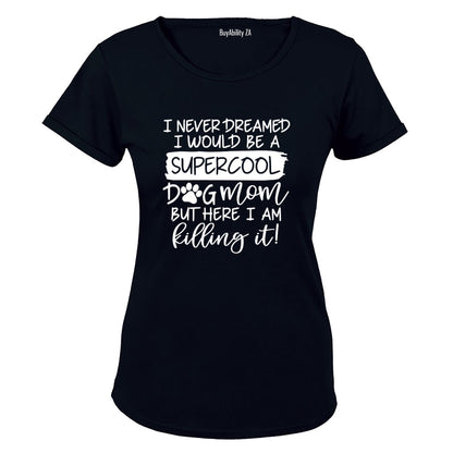 Super Cool Dog Mom - Ladies - T-Shirt