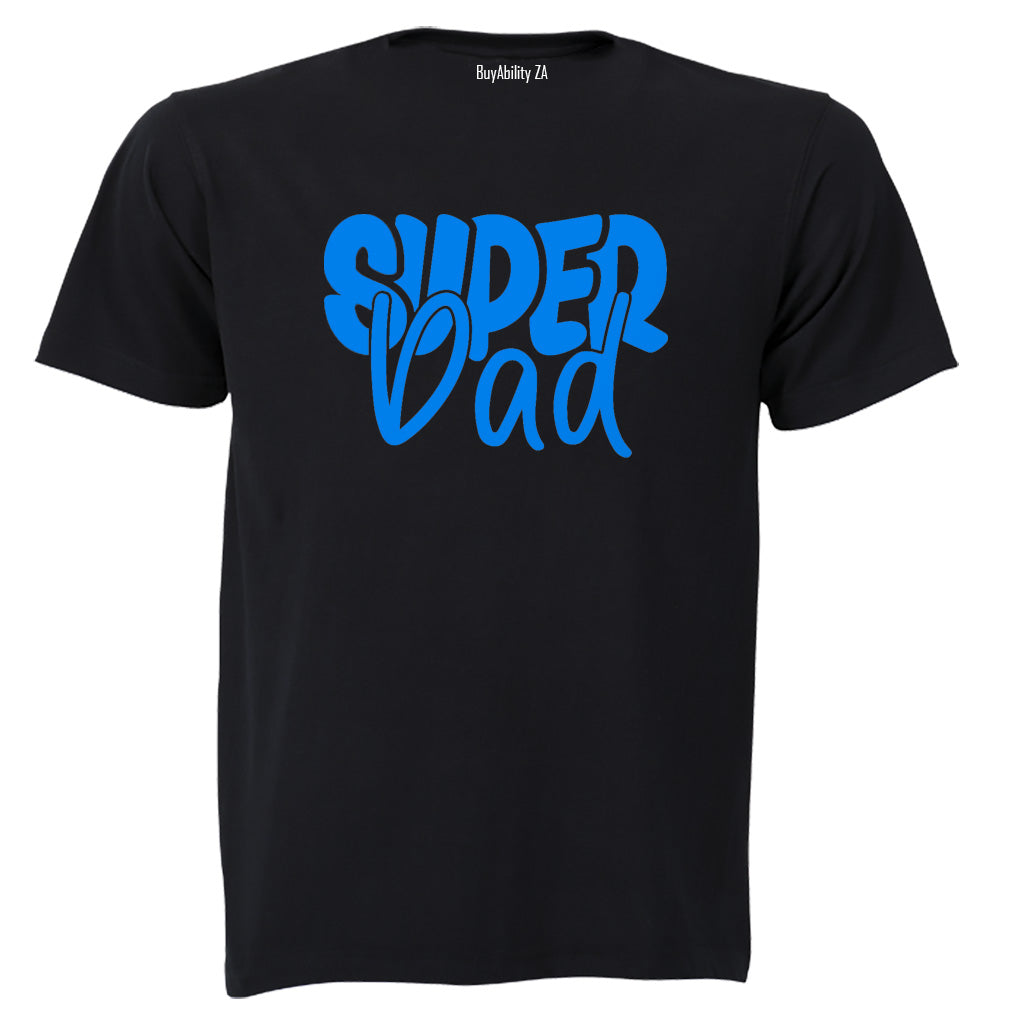 Super Dad - Blue - Adults - T-Shirt - BuyAbility South Africa