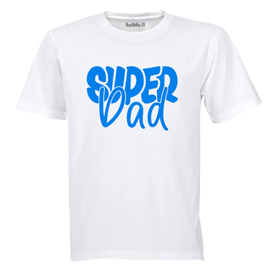 Super Dad - Blue - Adults - T-Shirt - BuyAbility South Africa