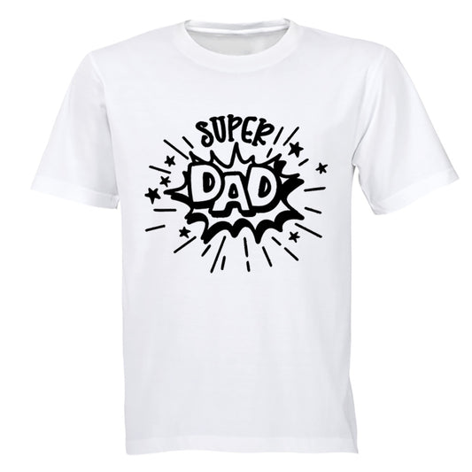 Super Dad - Pop Art - Adults - T-Shirt - BuyAbility South Africa