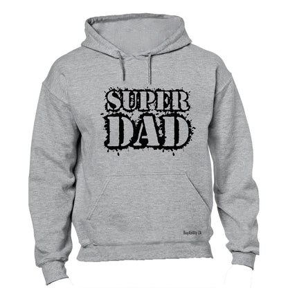 Super Dad - Stencil - Hoodie - BuyAbility South Africa