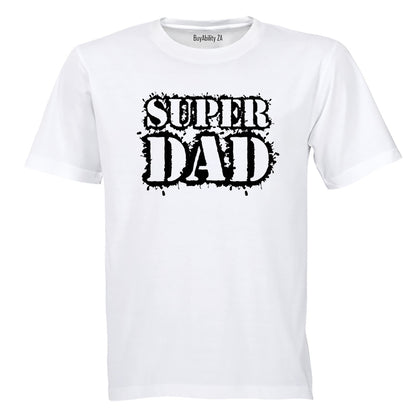 Super Dad - Stencil - Adults - T-Shirt - BuyAbility South Africa