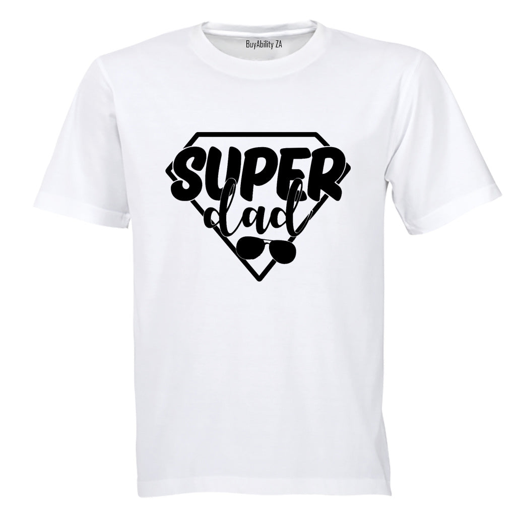 Super Dad - Sunglasses - Adults - T-Shirt