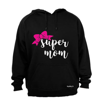 Super Mom - Pink Bow - Hoodie