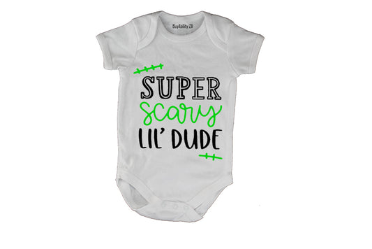 Super Scary Lil Dude - Halloween - Baby Grow