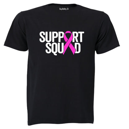 Support Squad - Cancer Ribbon - Adults - T-Shirt - BuyAbility