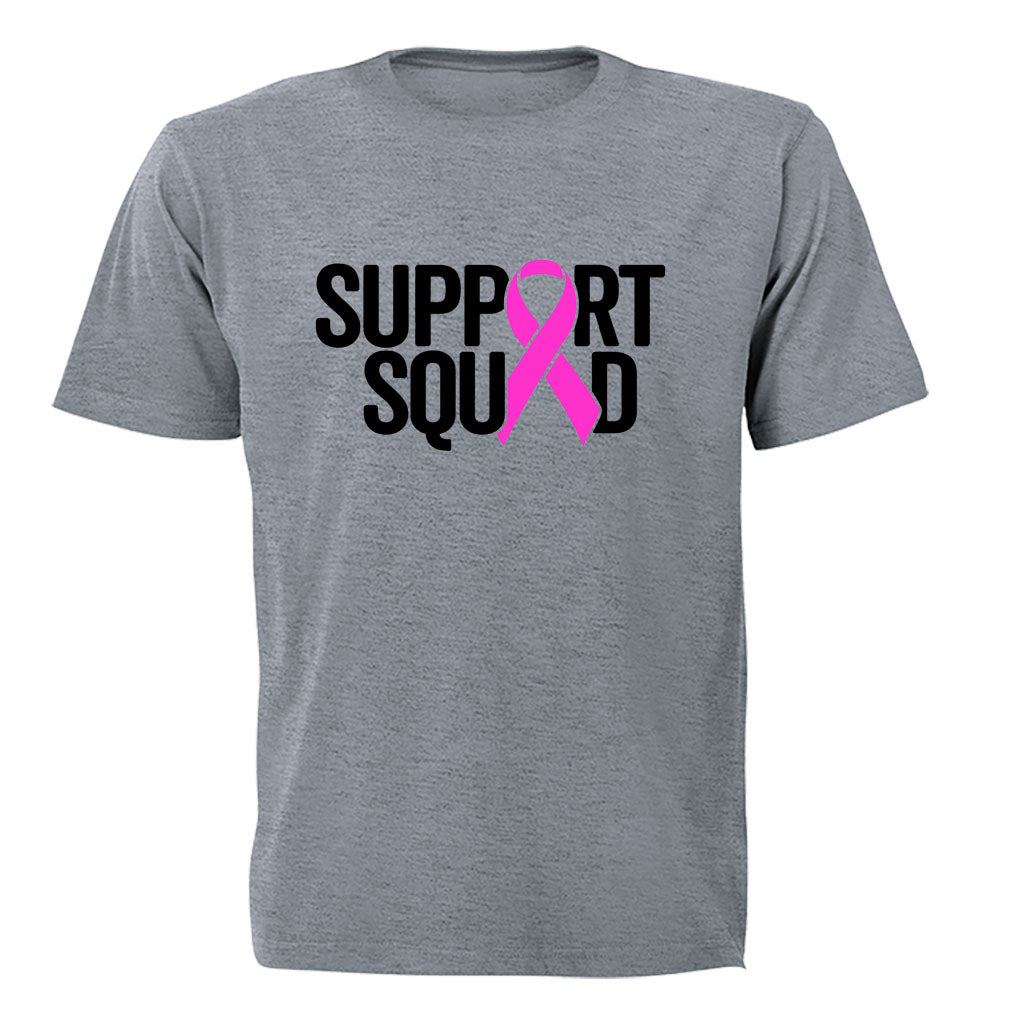 Support Squad - Cancer Ribbon - Adults - T-Shirt - BuyAbility South Africa