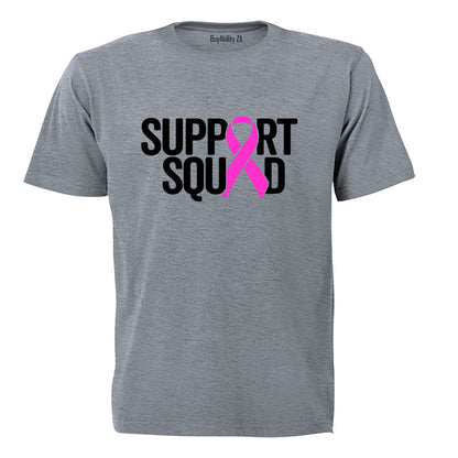 Support Squad - Cancer Ribbon - Adults - T-Shirt - BuyAbility