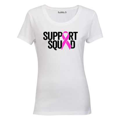 Support Squad - Cancer Ribbon - Ladies - T-Shirt