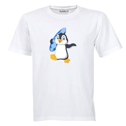 Surf Penguin - Kids T-Shirt