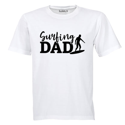 Surfing Dad - Adults - T-Shirt
