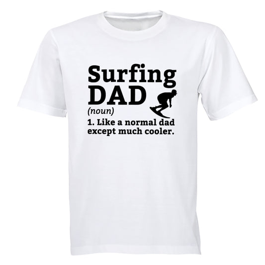 Surfing Dad Definition - Adults - T-Shirt - BuyAbility South Africa