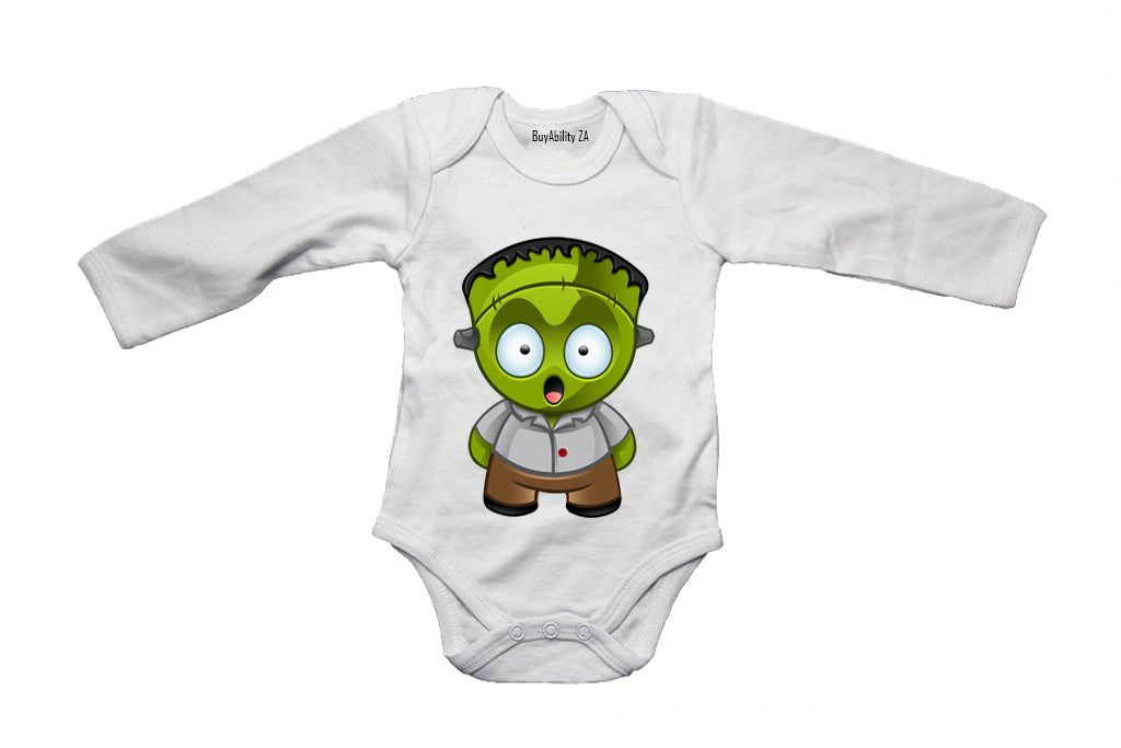 Surprised Frankenstein - Halloween - Baby Grow
