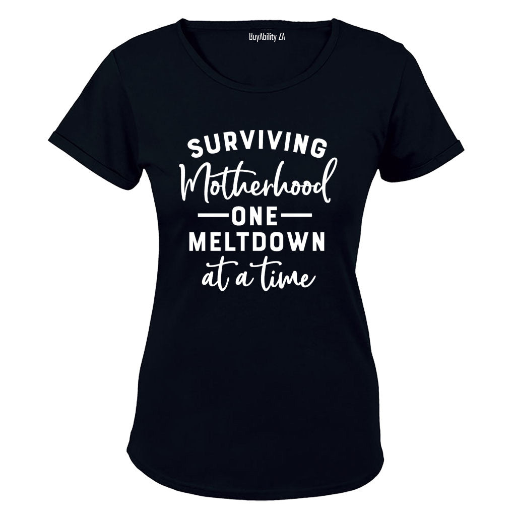 Surviving Motherhood - Ladies - T-Shirt
