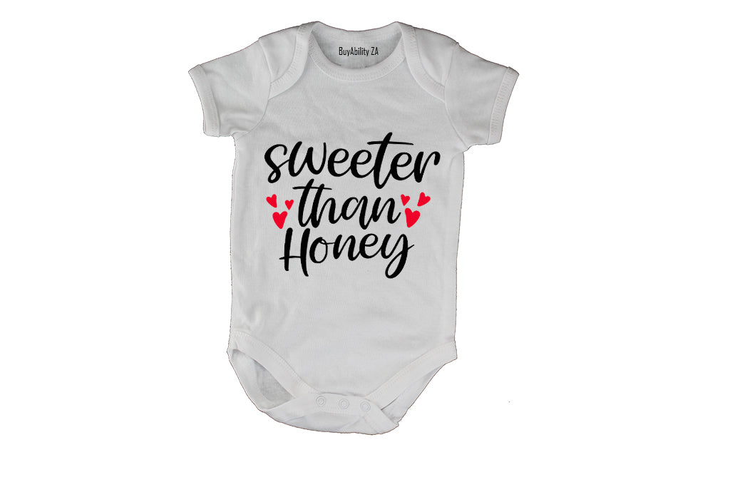 Sweeter Than Honey - Valentine - Baby Grow