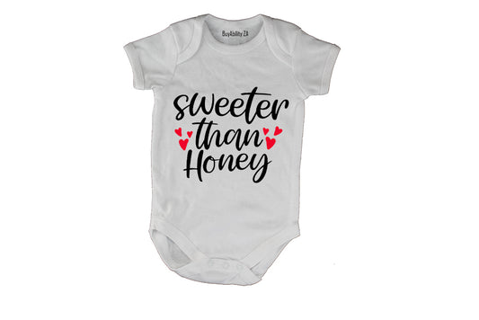 Sweeter Than Honey - Valentine - Baby Grow