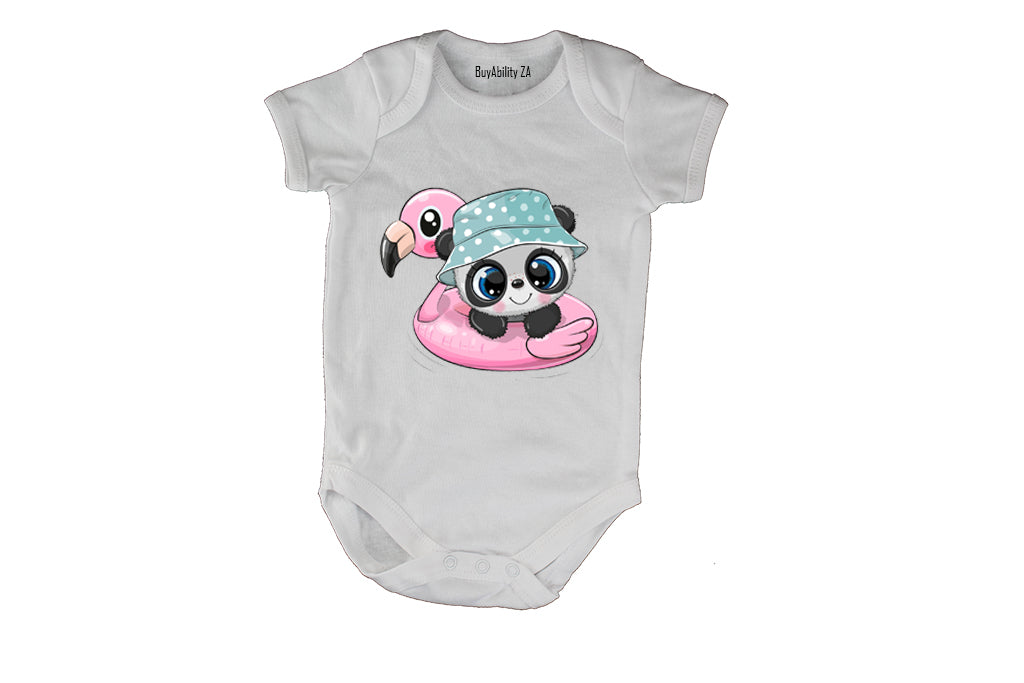 Swimming Panda - Baby Grow