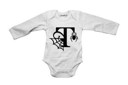 T - Halloween Spiderweb - Baby Grow