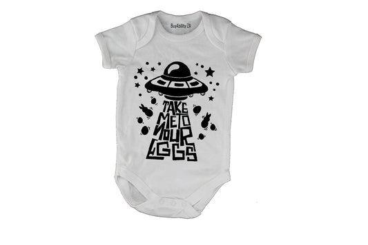 Take Me - Easter Eggs - Baby Grow