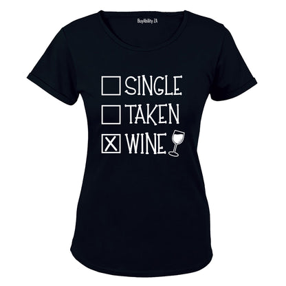 Taken. Wine - Valentine - Ladies - T-Shirt