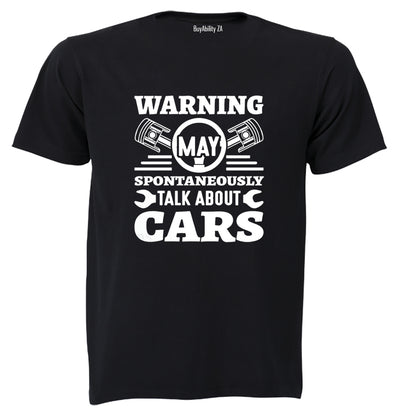 Talk About Cars - Adults - T-Shirt - BuyAbility South Africa