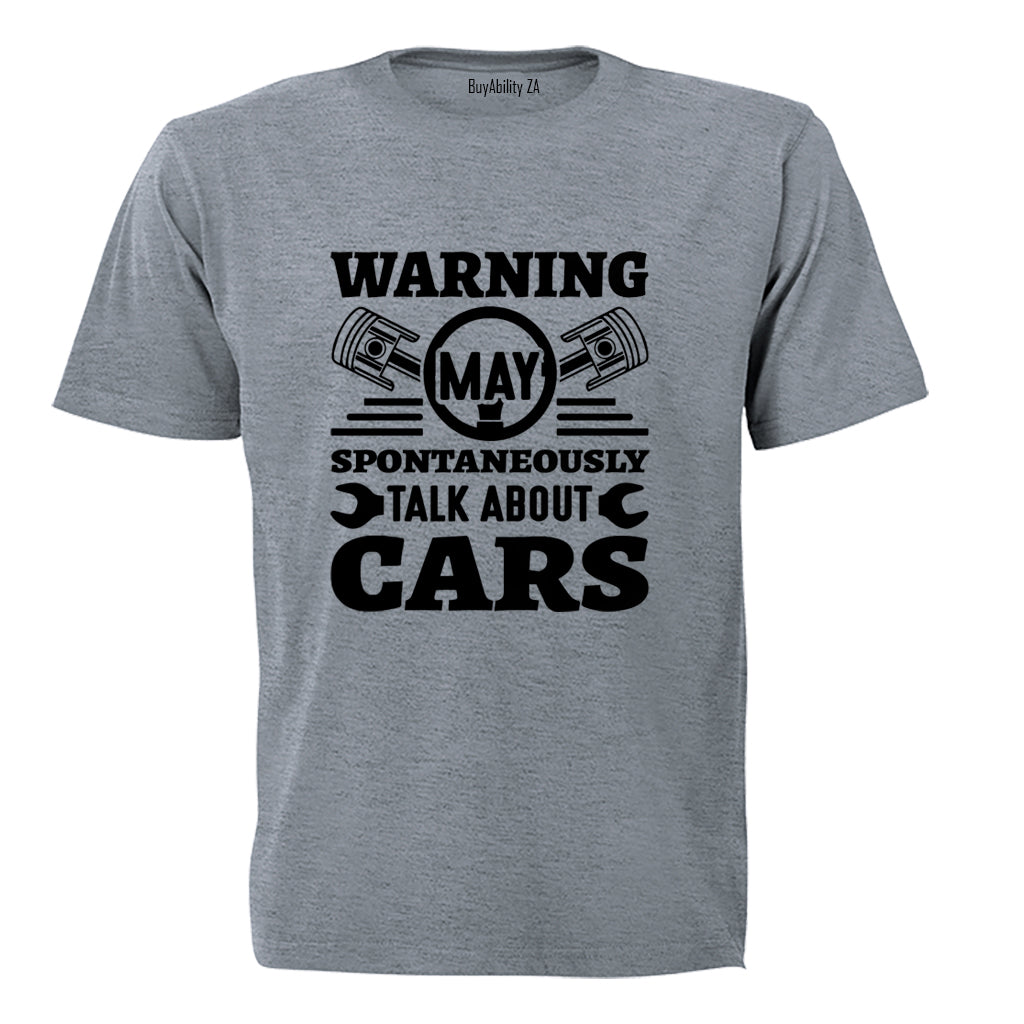 Talk About Cars - Adults - T-Shirt - BuyAbility South Africa