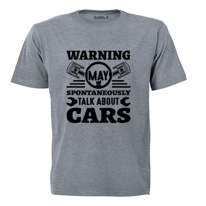 Talk About Cars - Adults - T-Shirt - BuyAbility South Africa