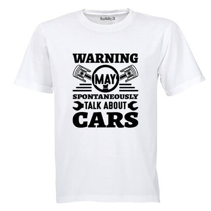 Talk About Cars - Adults - T-Shirt - BuyAbility South Africa
