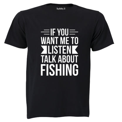 Talk About Fishing - Adults - T-Shirt - BuyAbility South Africa