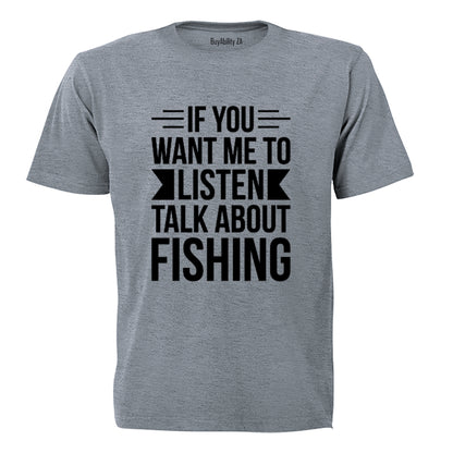 Talk About Fishing - Adults - T-Shirt - BuyAbility South Africa