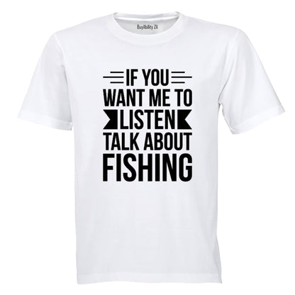 Talk About Fishing - Adults - T-Shirt - BuyAbility South Africa