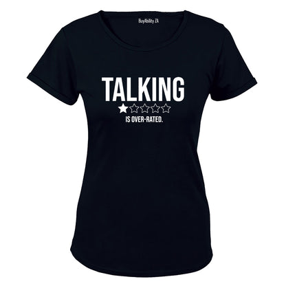 Talking - Over Rated - Ladies - T-Shirt - BuyAbility South Africa
