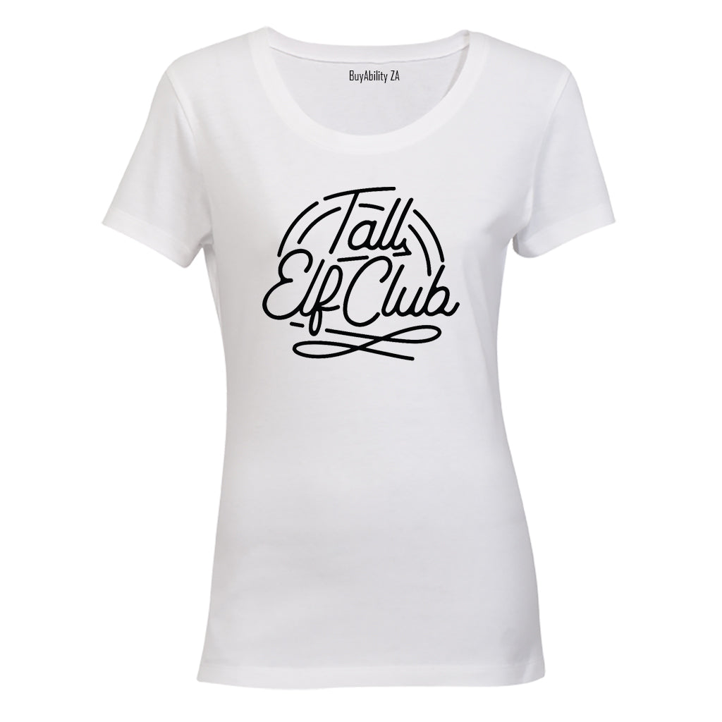 Tall Elf - Christmas - Ladies - T-Shirt