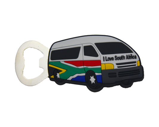 Taxi - I Love South Africa Magnet & Bottle Opener