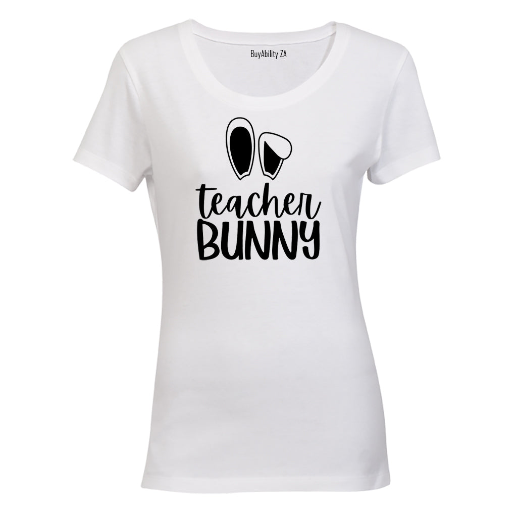 Teacher Bunny - Easter Ears - Ladies - T-Shirt