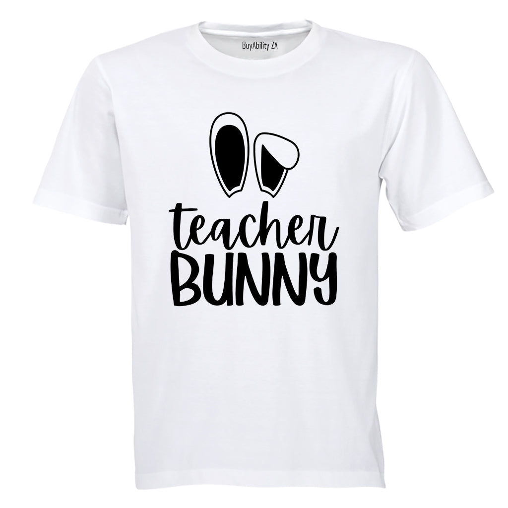 Teacher Bunny - Easter Ears - Adults - T-Shirt
