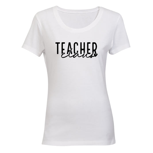 Teacher Claus - Christmas - Ladies - T-Shirt - BuyAbility South Africa