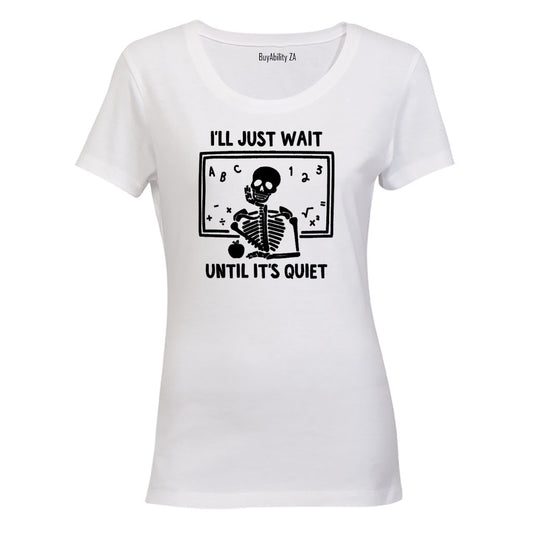 Teacher Skeleton - Ladies - T-Shirt - BuyAbility South Africa