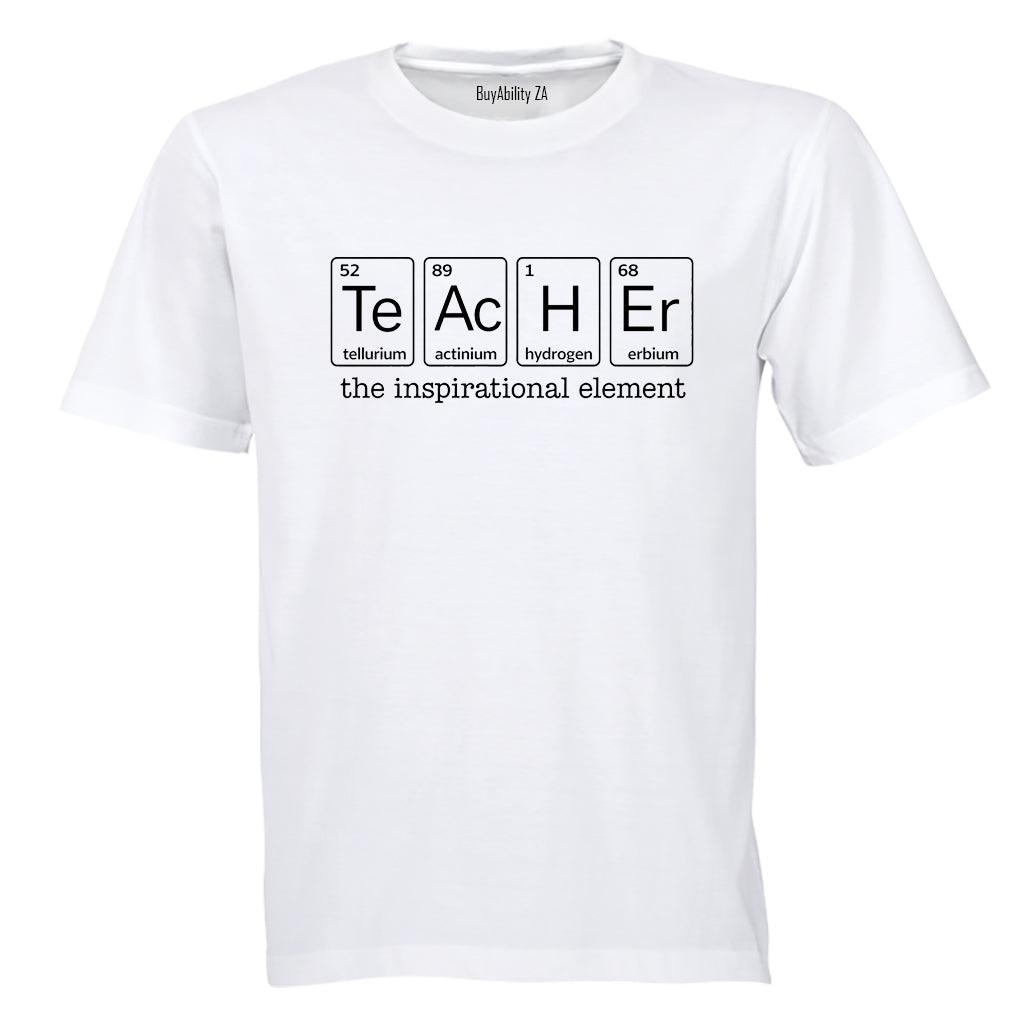 Teacher Element - Adults - T-Shirt - BuyAbility South Africa