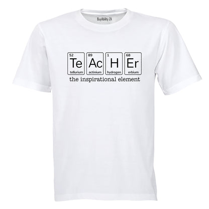 Teacher Element - Adults - T-Shirt - BuyAbility South Africa