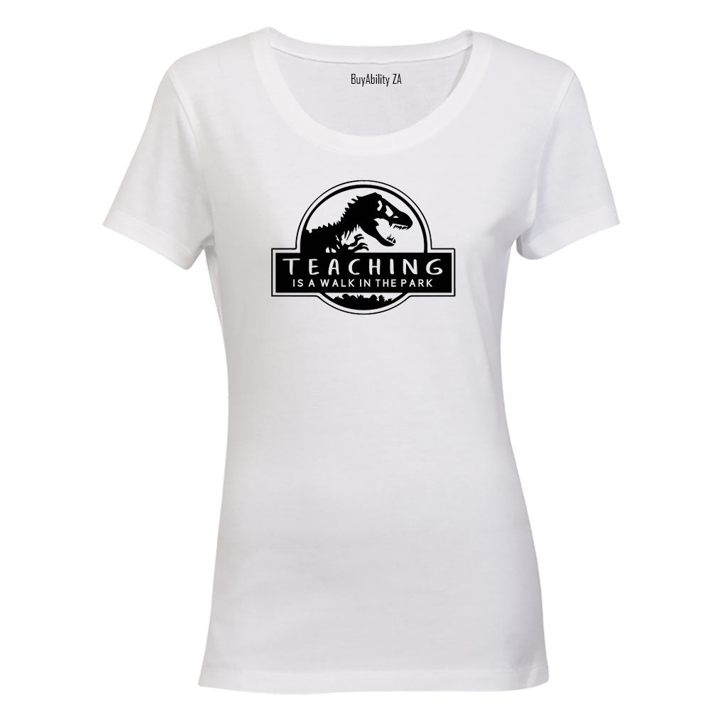 Teaching - Dino - Ladies - T-Shirt - BuyAbility South Africa