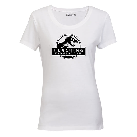 Teaching - Dino - Ladies - T-Shirt - BuyAbility South Africa