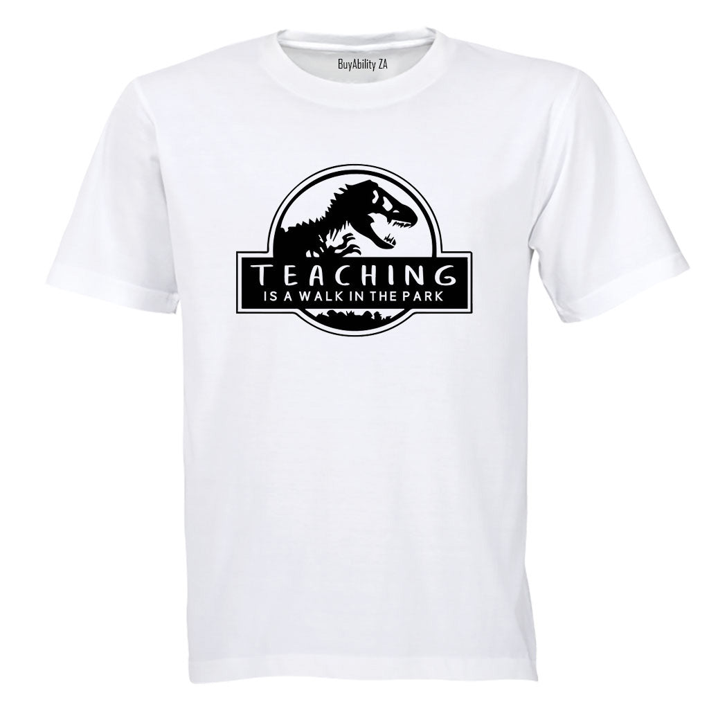 Teaching - Dino - Adults - T-Shirt - BuyAbility South Africa
