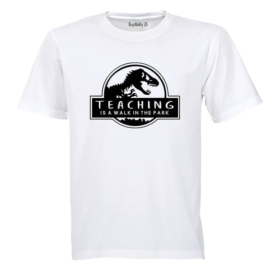 Teaching - Dino - Adults - T-Shirt - BuyAbility South Africa