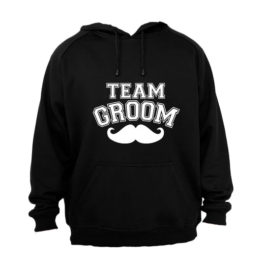 Team Groom - Mustache - Hoodie - BuyAbility South Africa