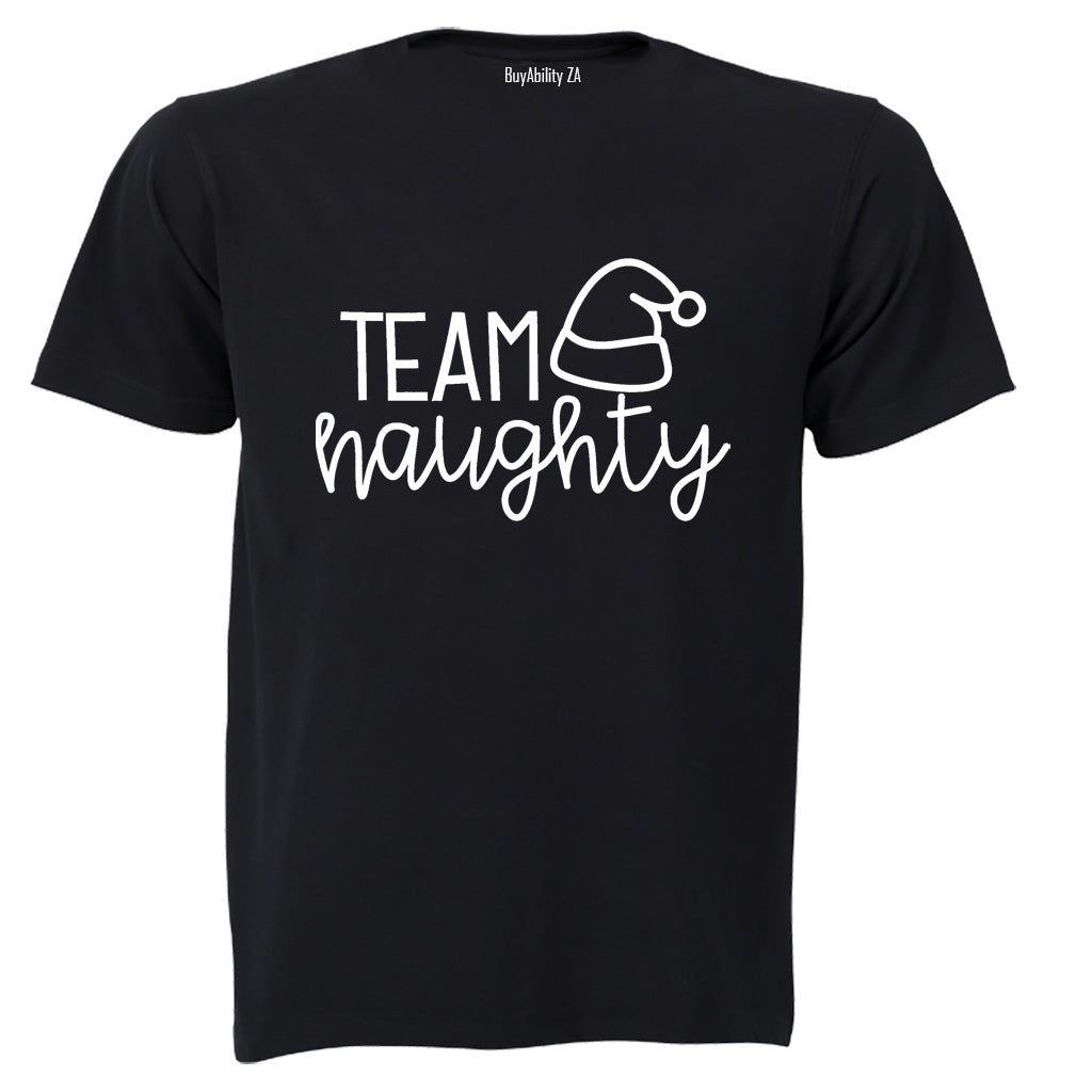 Team Naughty - Christmas - Adults - T-Shirt