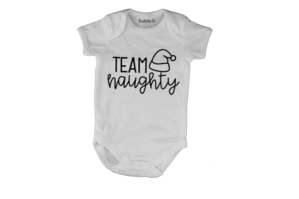 Team Naughty - Christmas - Baby Grow