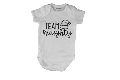 Team Naughty - Christmas - Baby Grow