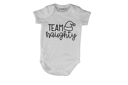 Team Naughty - Christmas - Baby Grow